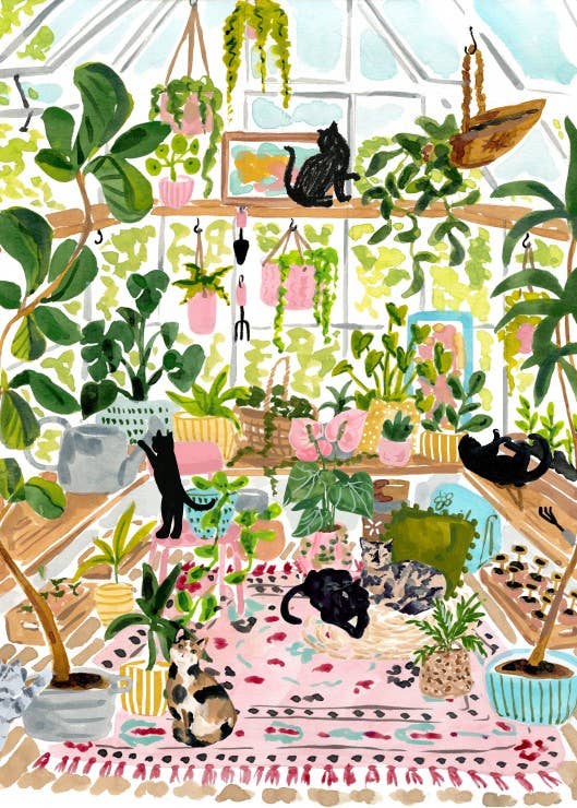 Botanist Cats - Pieces and Peace