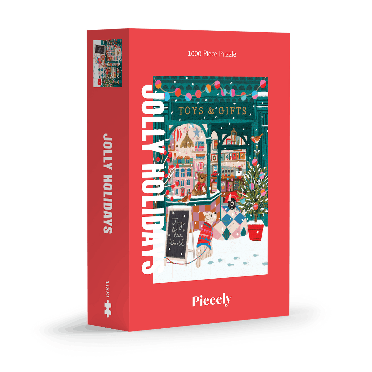 Jolly Holidays, 1000 pieces Piecely