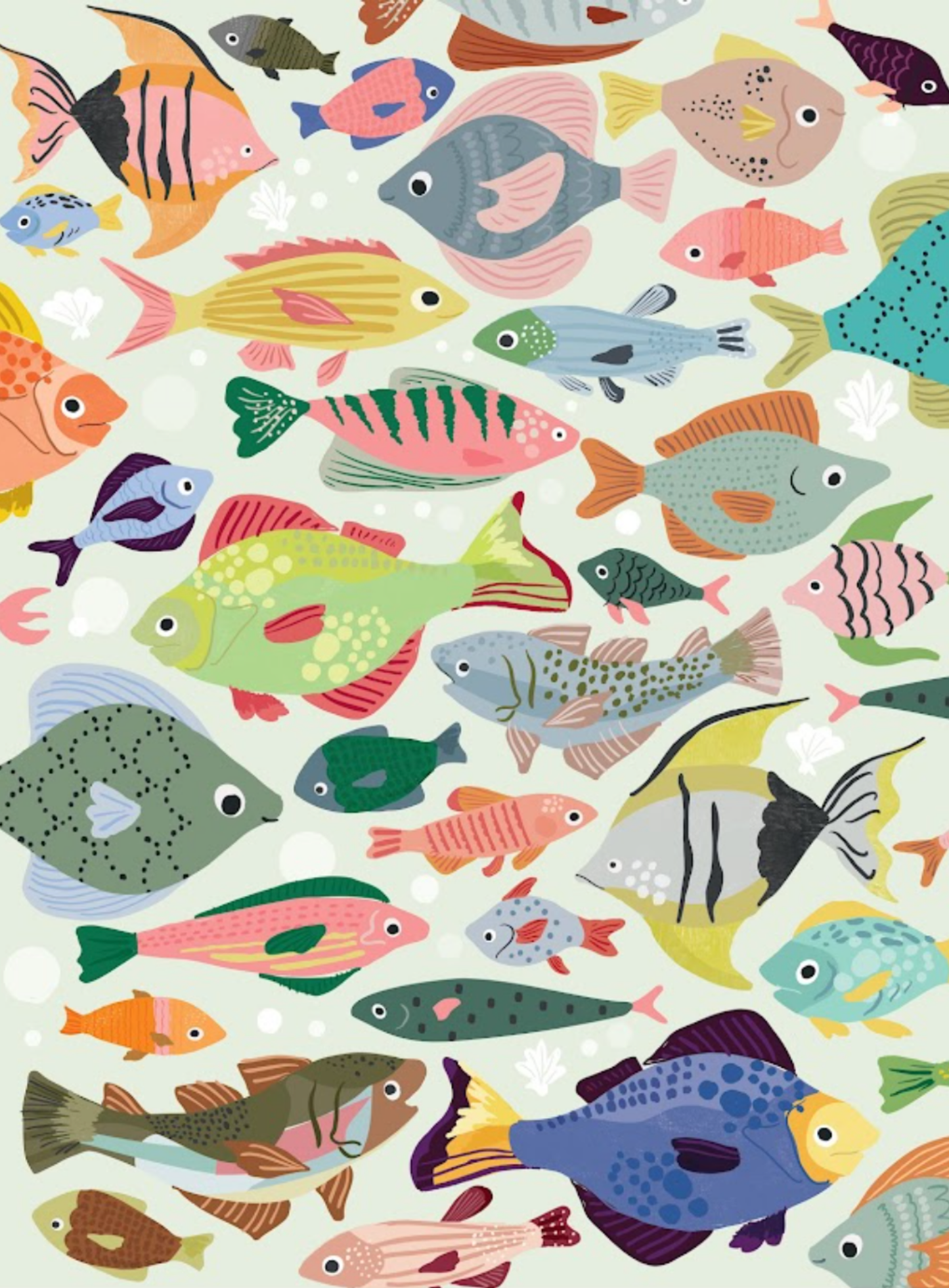 A Sea of Colors Puzzlefolk
