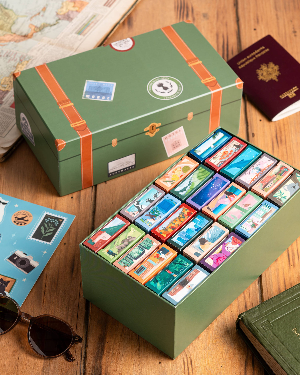 The Memory Trunk - Trevell Box Set – 24 mini puzzles