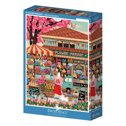 Flower Market - Pieces and Peace