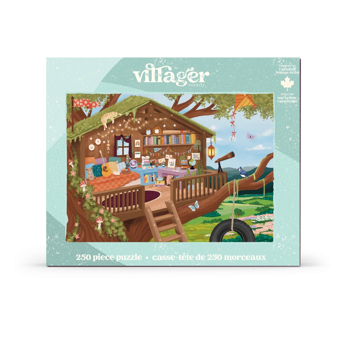Treetop Hideout | Villager - 250 Piece Puzzle