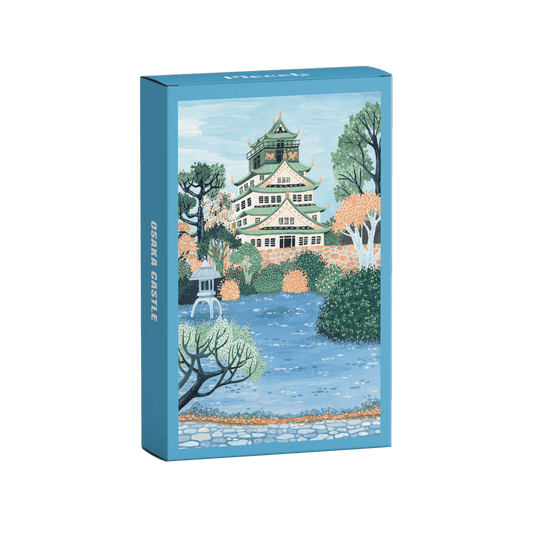 Osaka Castle - Piecely,  Mini puzzle, 99 pieces