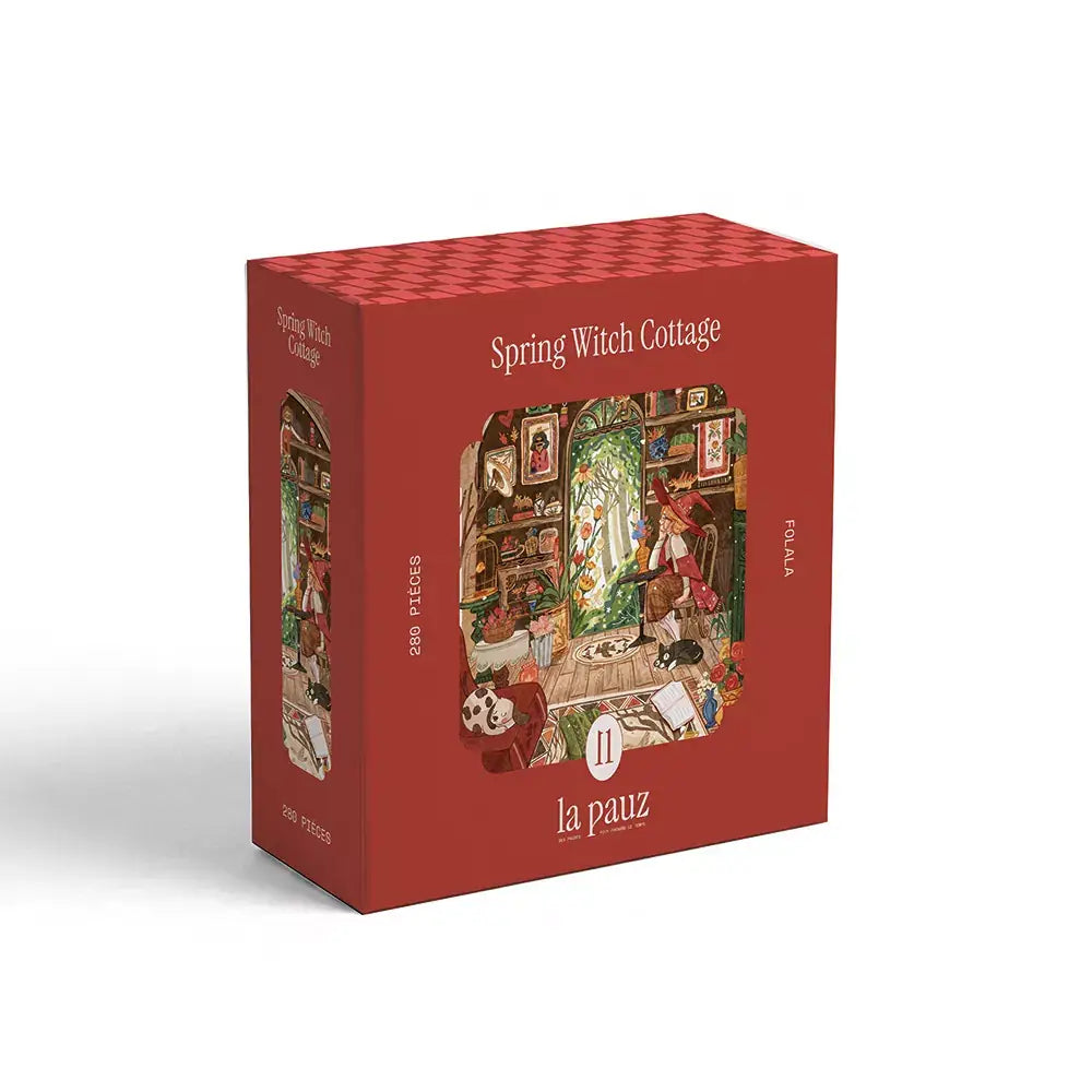 Spring Witch Cottage Puzzle - La Pauz - 280 pieces
