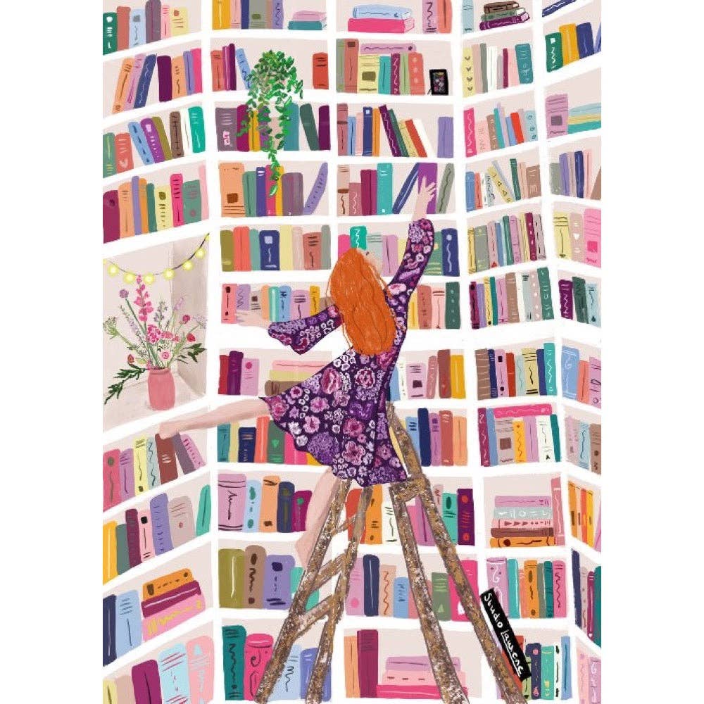 Magnolia 3101 Books are My Friend Studio LaWiene 1000pc Jigsaw Puzzle