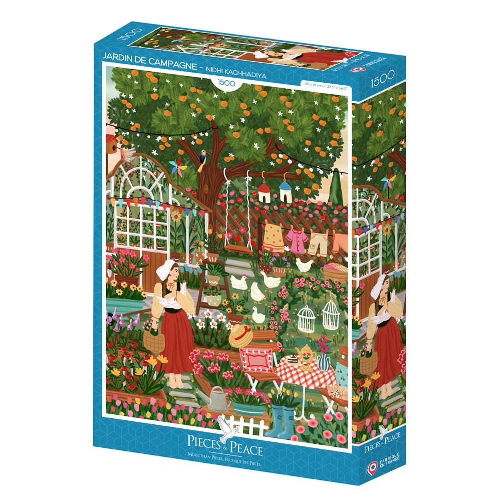 Cottage Garden - Pieces and Peace - 1500 pieces
