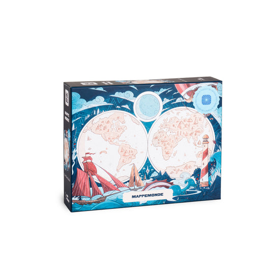 Heol Editions -World Map Puzzle -  1000 pieces