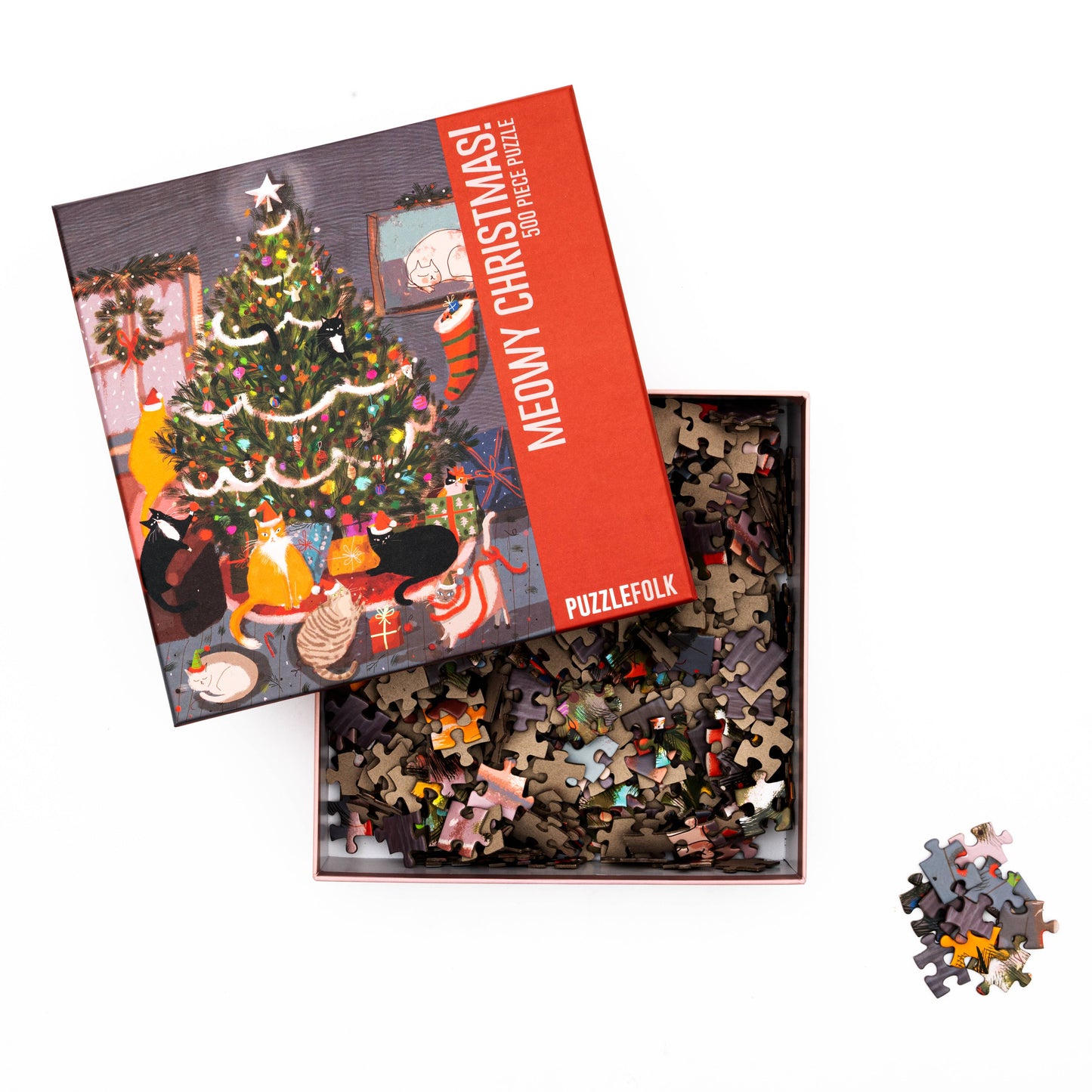 Meowy Christmas! - Puzzlefolk