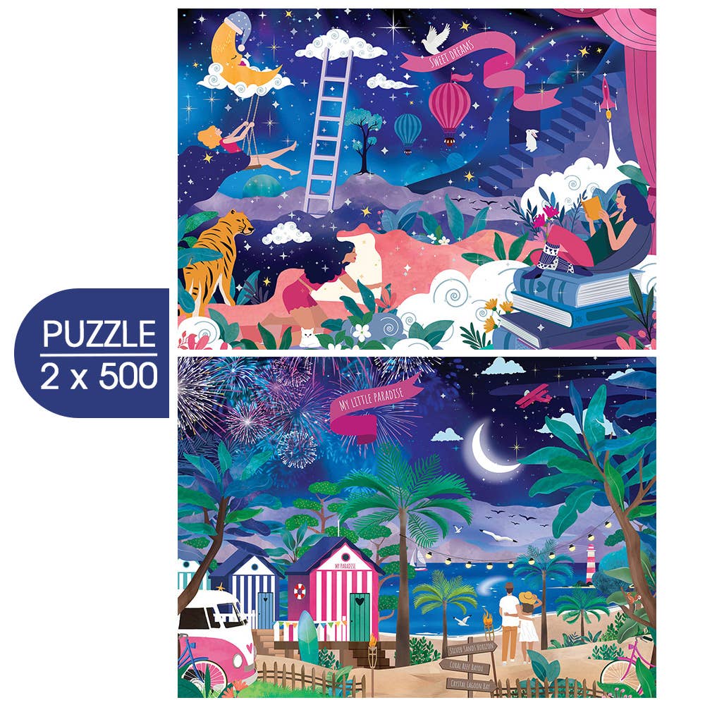 2x500 Piece Puzzles - My Dreams