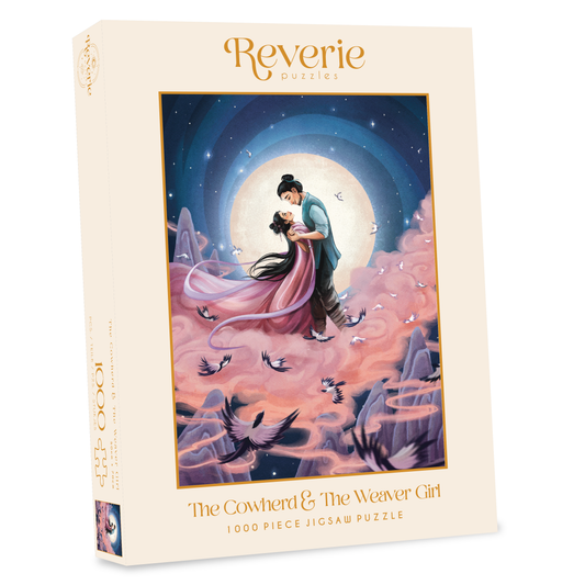 Reverie - The Cowherd & The Weaver Girl  Jigsaw Puzzle (1000 Pieces)