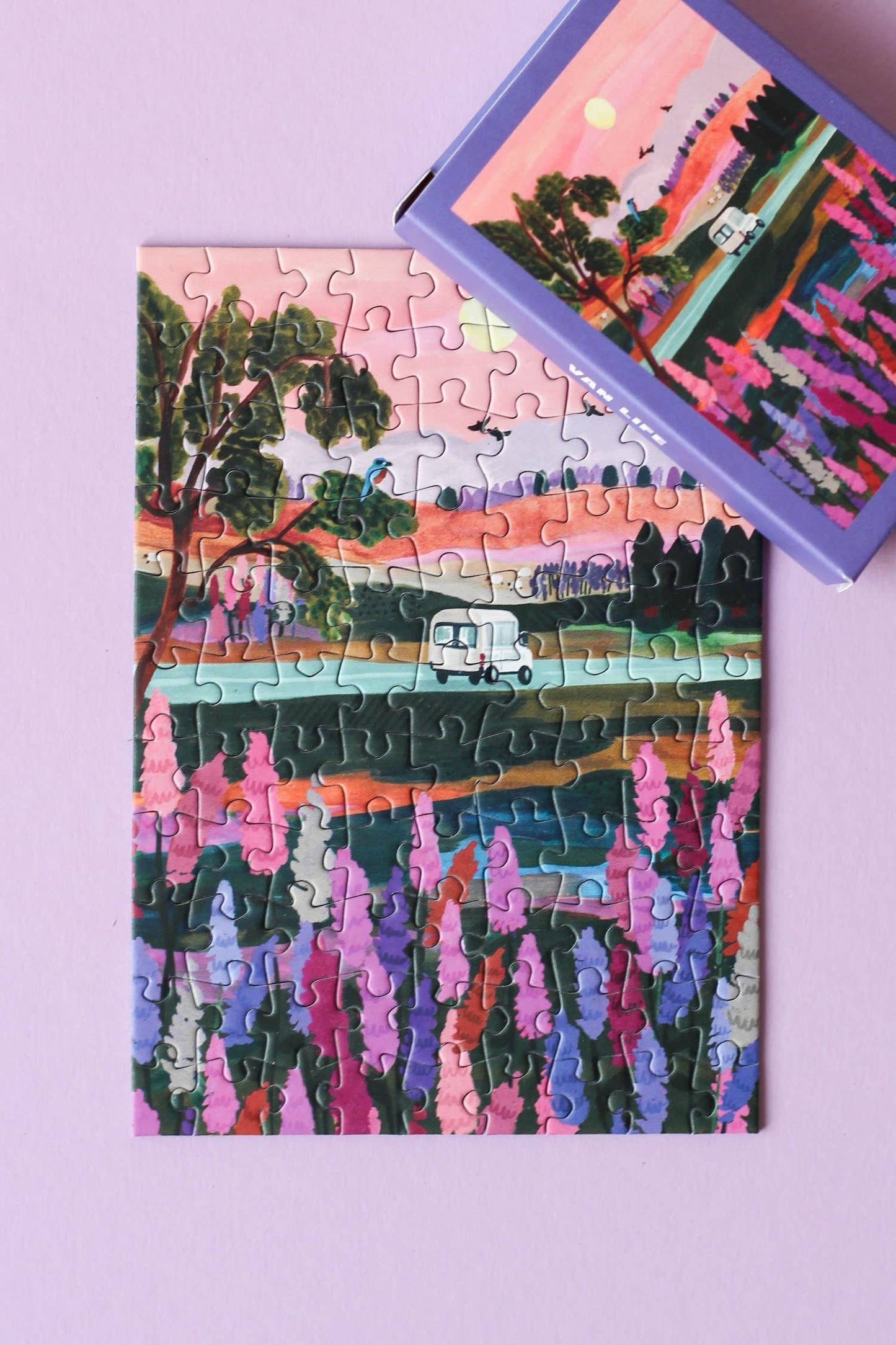 Van Life - Piecely - Mini puzzle, 99 pieces