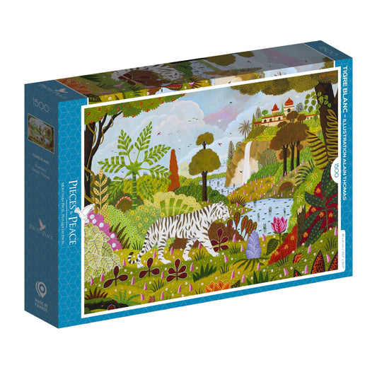 White Tiger - Pieces and Peace - 1500 pieces