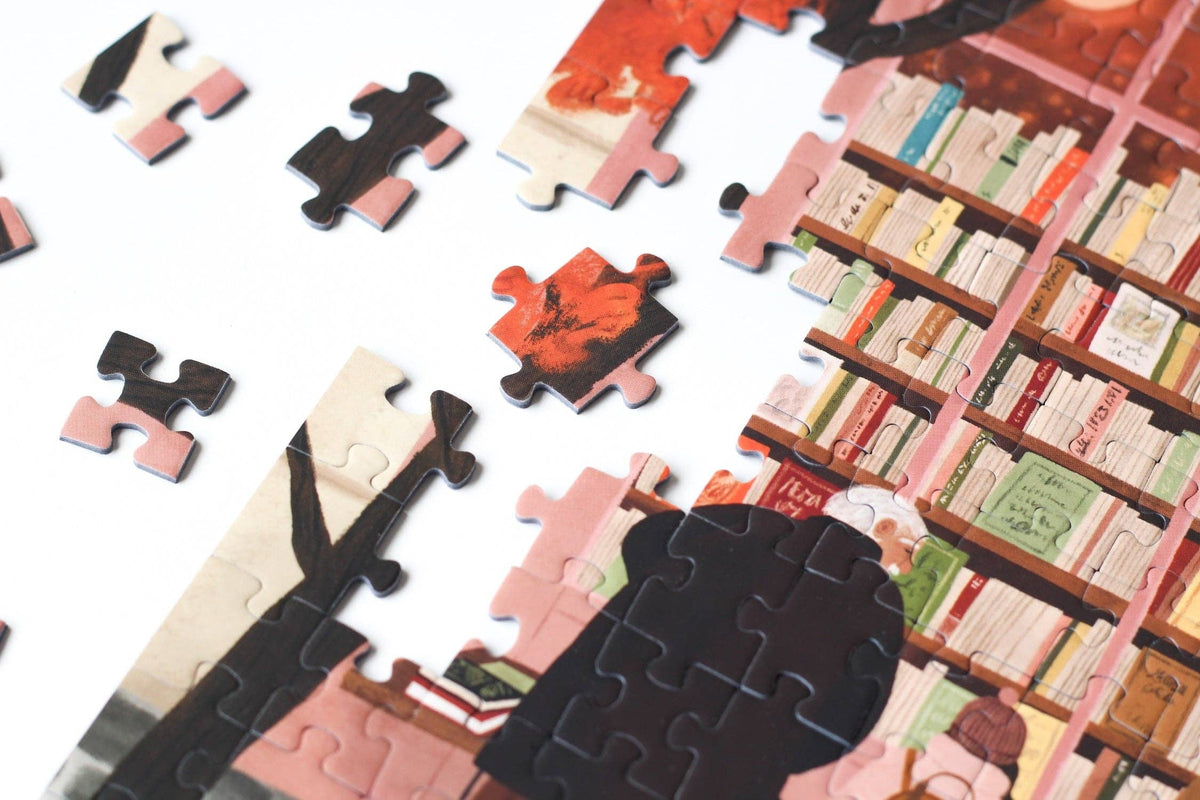 The Bookstore, 500 pieces Piecely