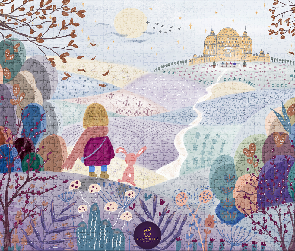 Pastel Dream Art Puzzle - ELEWHITE