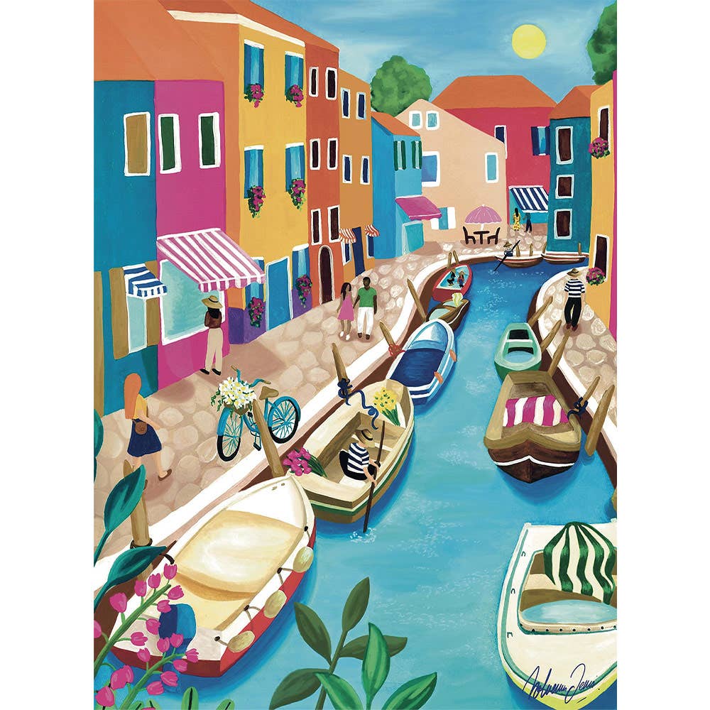 Burano - Mini-Puzzle 96 pieces - Pieces & Peace