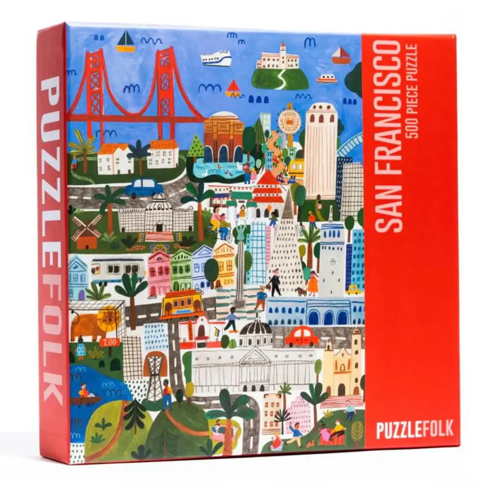San Francisco 500 piece Puzzlefolk