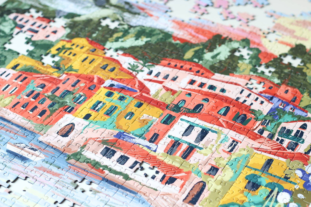 Lake Como, 1000 pieces Piecely