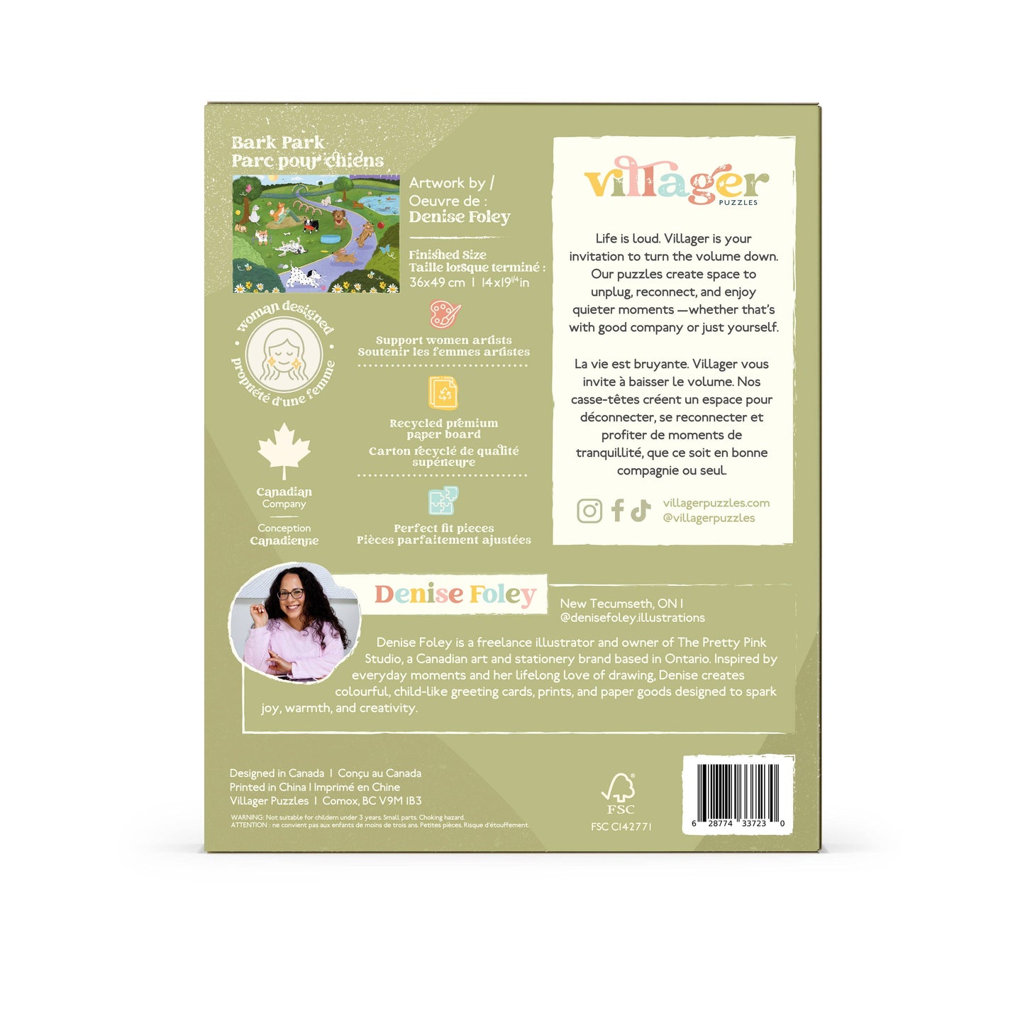 Bark Park | Villager - 250 Piece Puzzle