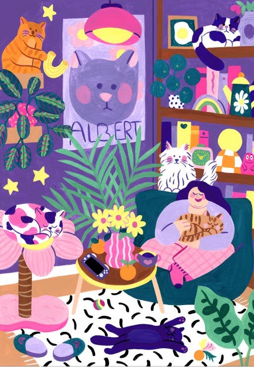 Cat Lover - Pieces and Peace