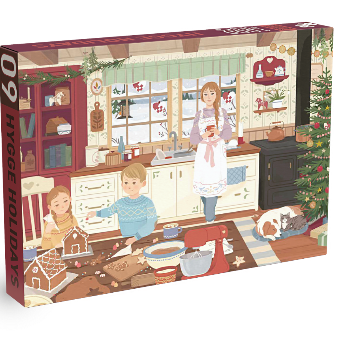 HYGGE HOLIDAYS 1000 piece jigsaw puzzle from Penny Puzzle