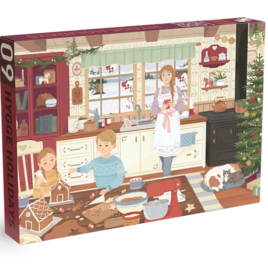 HYGGE HOLIDAYS 1000 piece jigsaw puzzle from Penny Puzzle