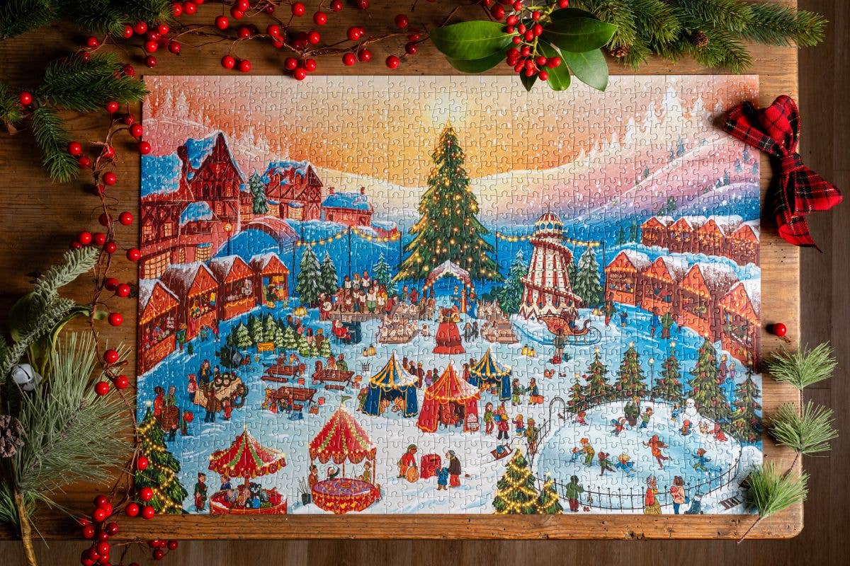 Snowy Market – Trevell – 1000 pieces