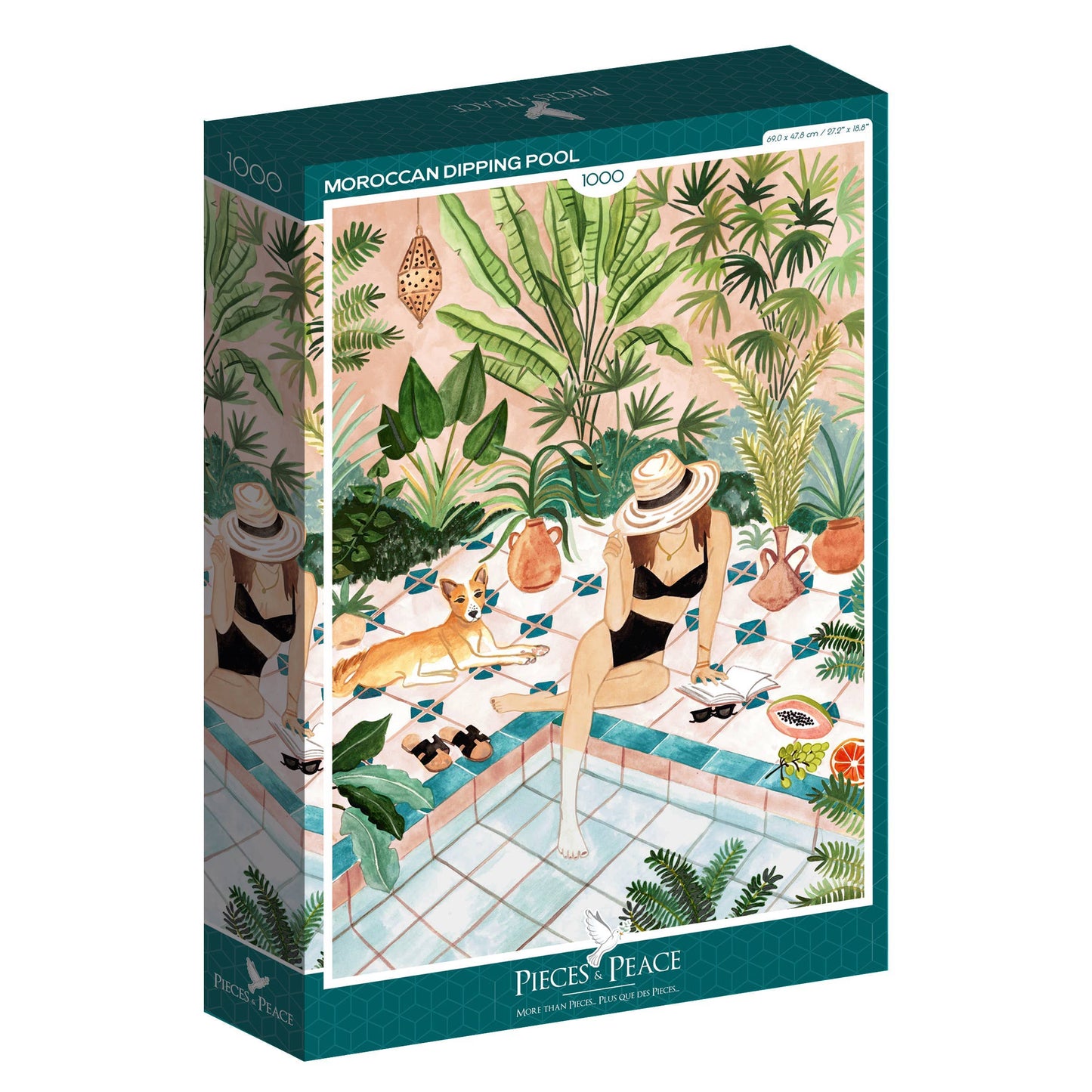 Moroccan Dipping Pool - Pieces and Peace