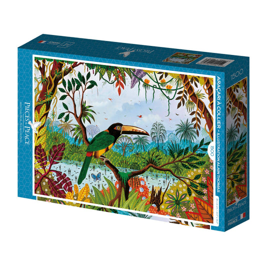 Collared Aracari - Pieces and Peace - 1500 pieces