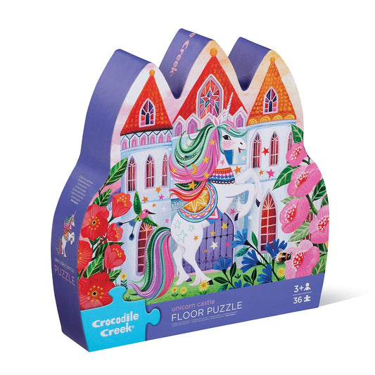 Unicorn Castle - Classic Floor Puzzle 36 pc - Crocodile Creek