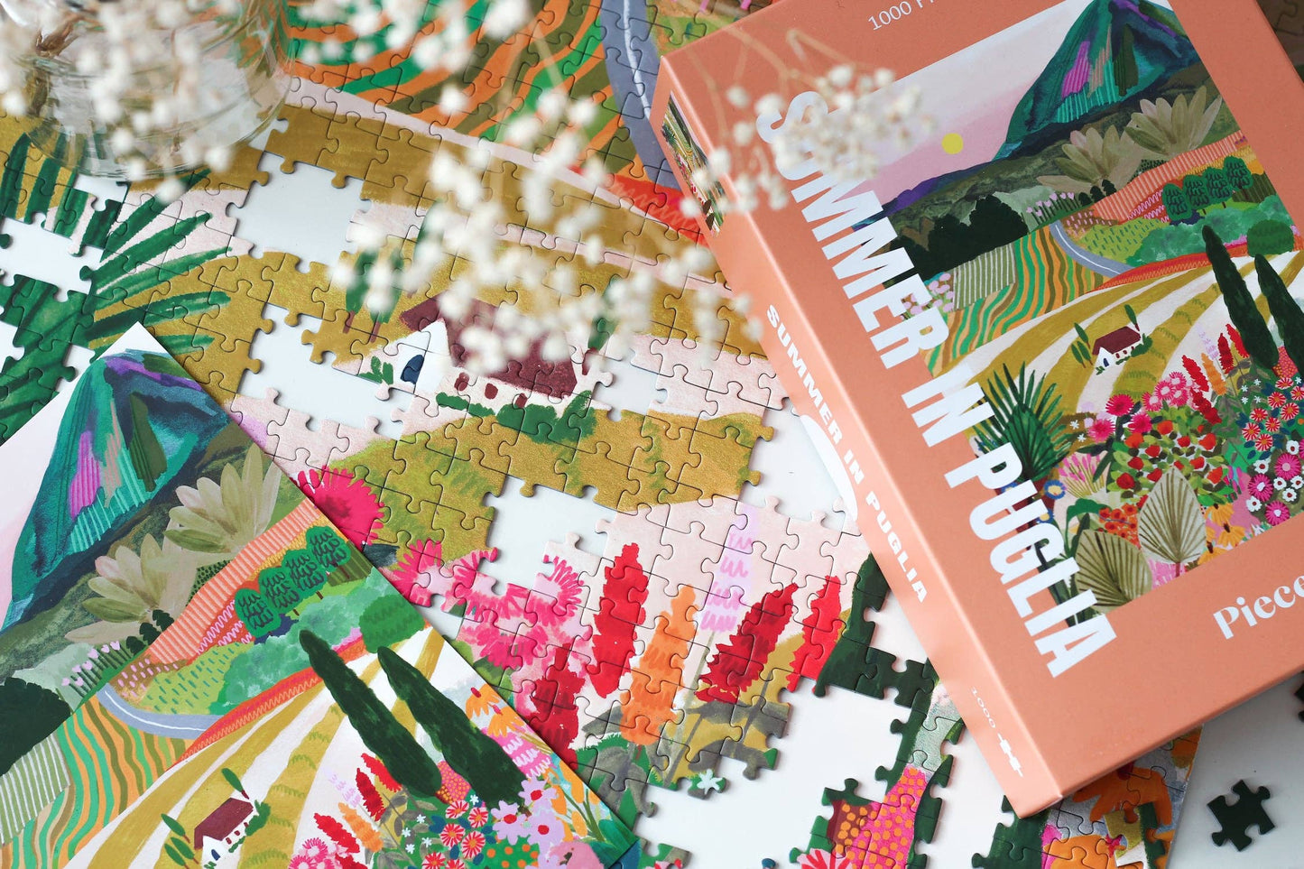 Summer in Puglia puzzle, 1000 pieces