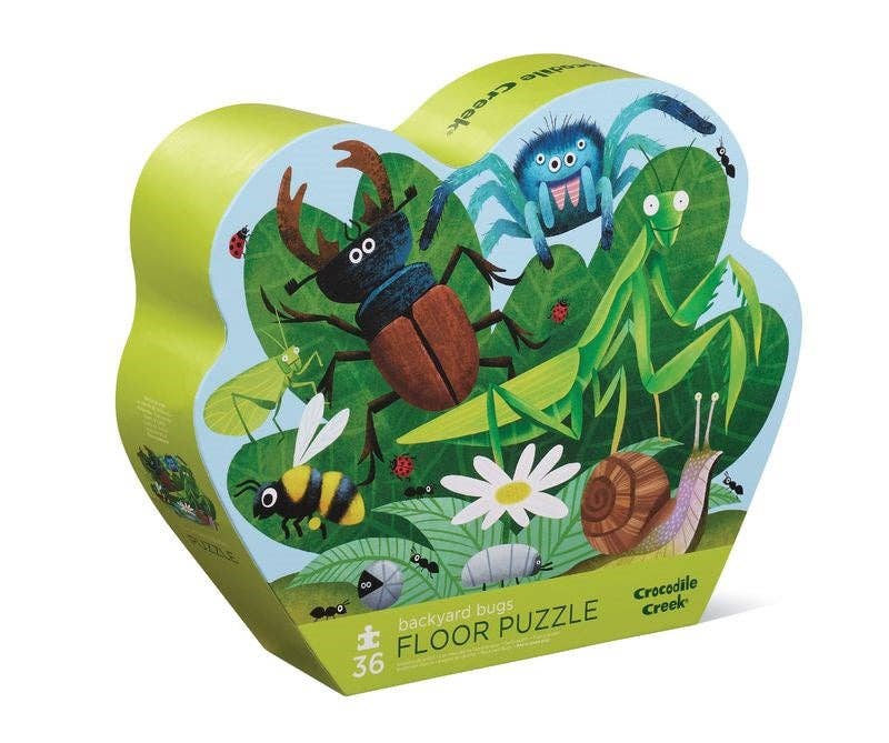 Backyard Bugs - Classic Floor Puzzle 36 pc -  Crocodile Creek