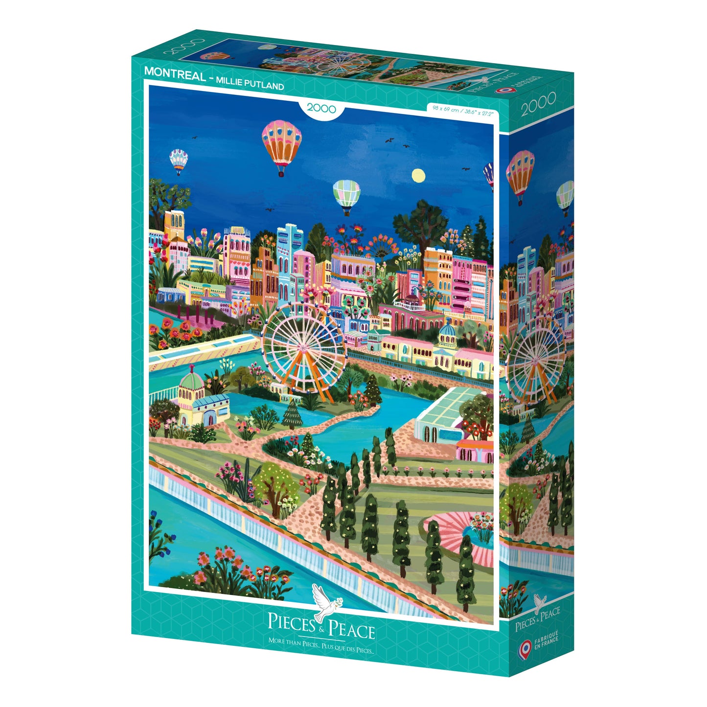 Montreal - Pieces and Peace - 2000 pieces