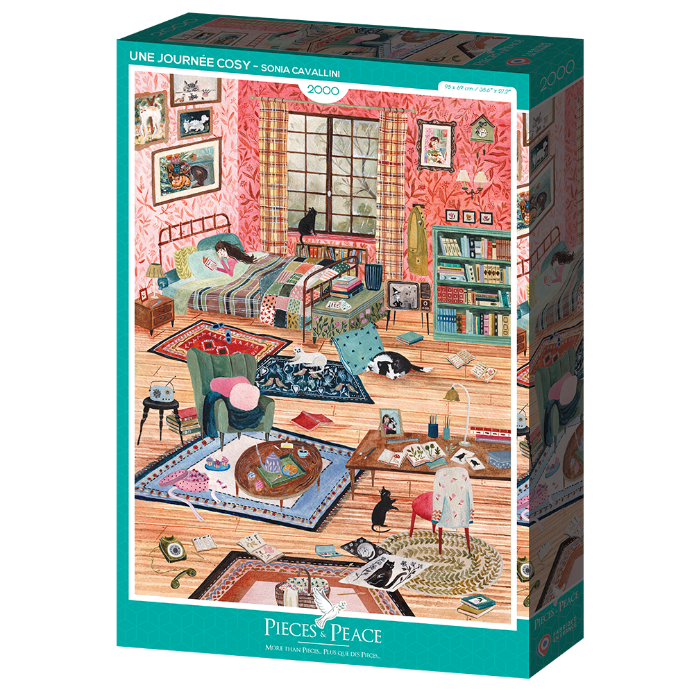 A Cozy Day - Pieces and Peace - 2000 pieces