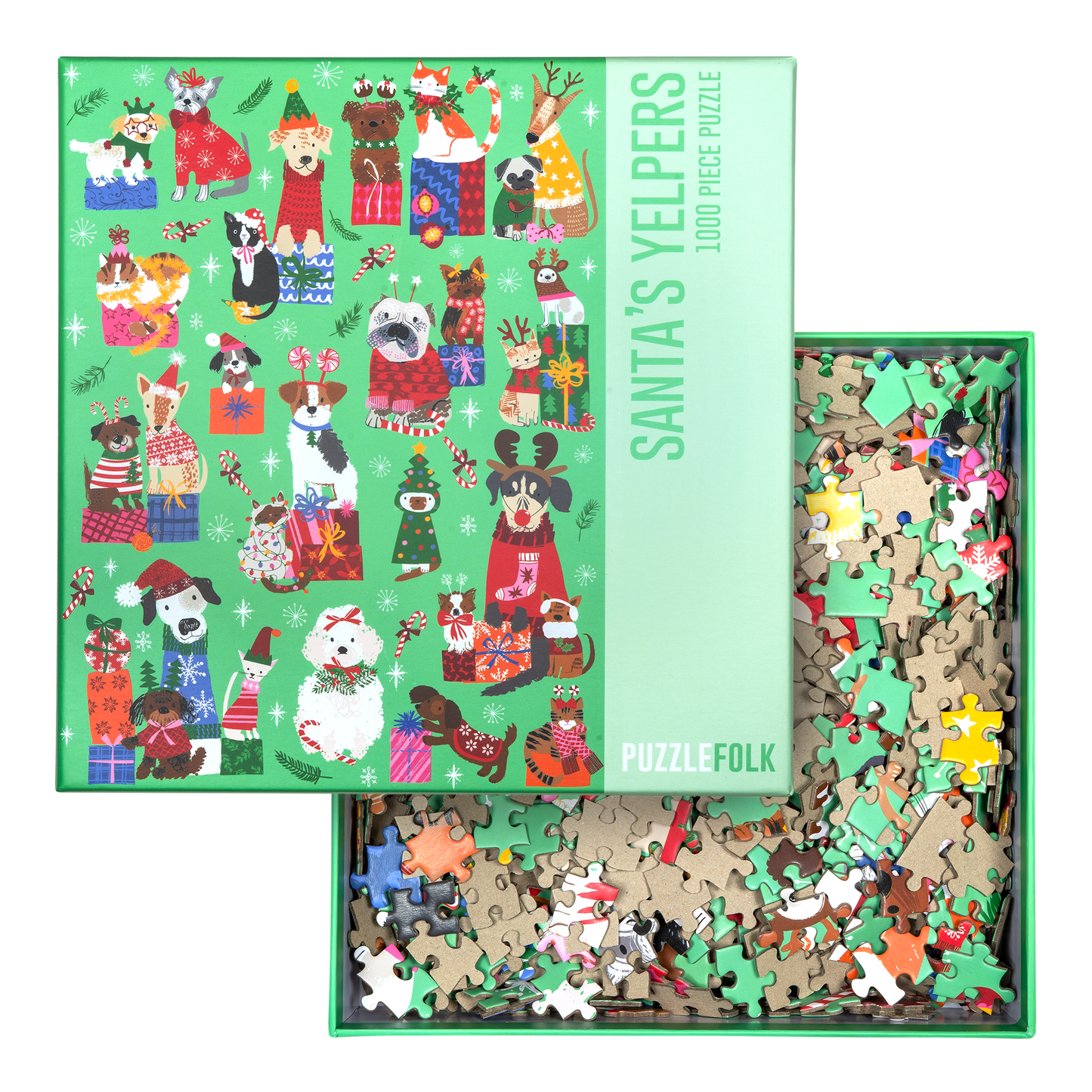 Santa's Yelpers - Puzzlefolk