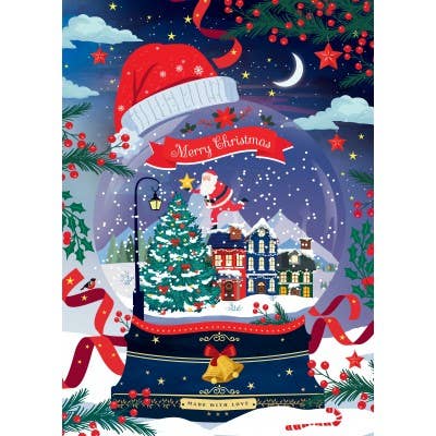 Santa's Snowy Village - Pieces and Peace