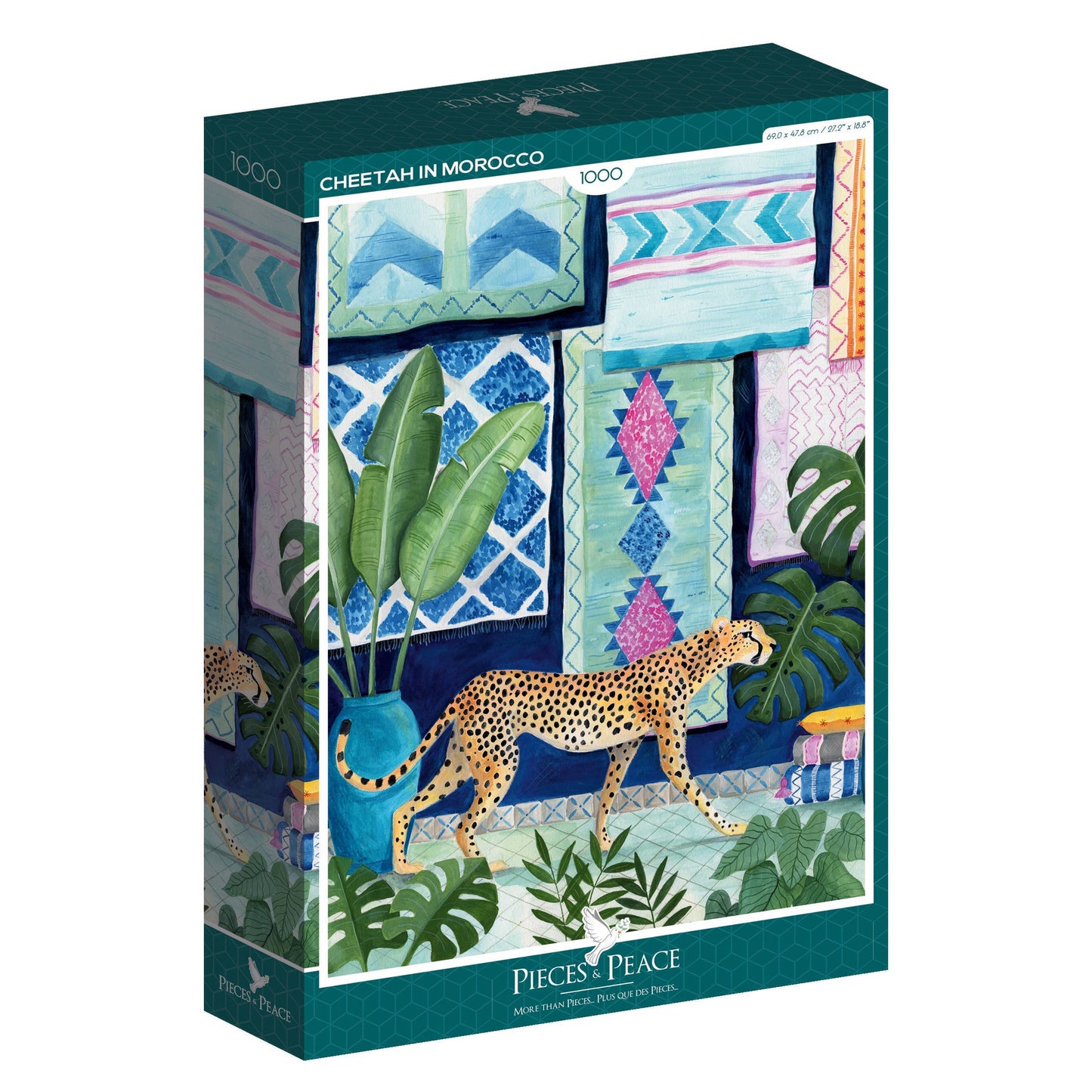 Cheetah in Morocco - Pieces and Peace
