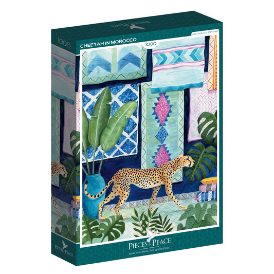 Cheetah in Morocco - Pieces and Peace
