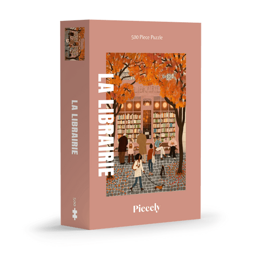 The Bookstore, 500 pieces Piecely