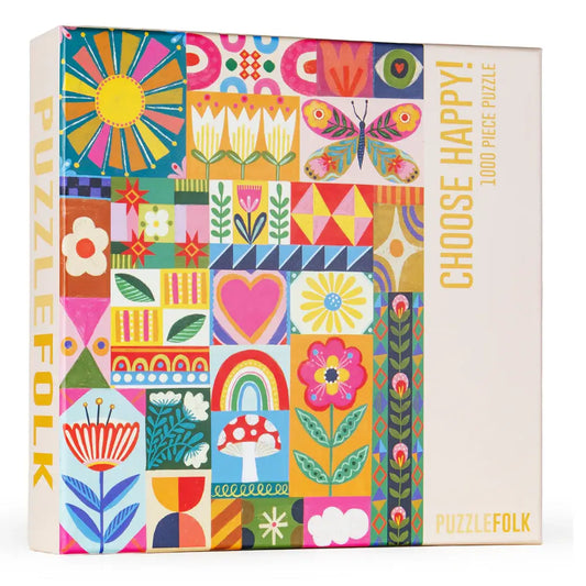 Choose Happy - Puzzlefolk
