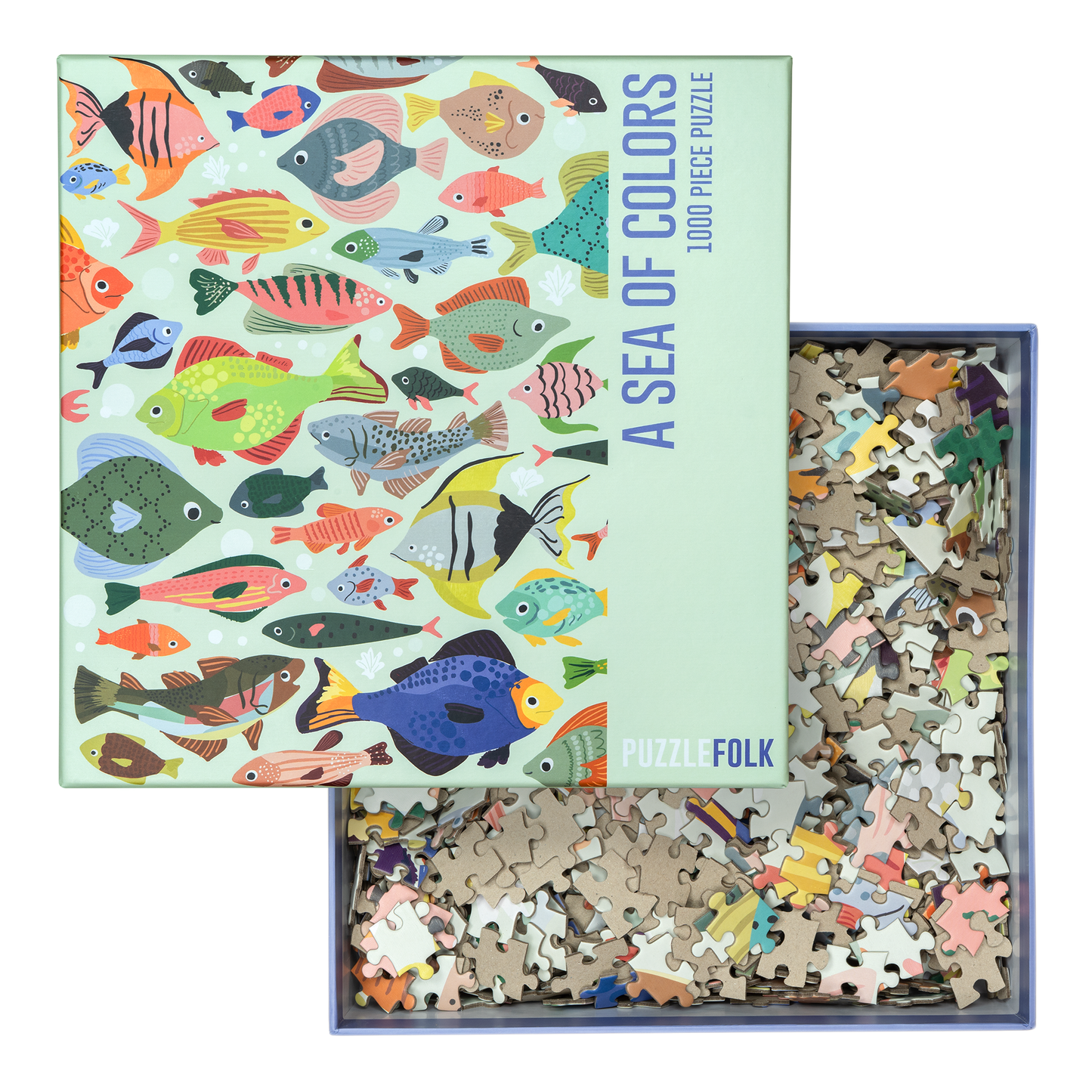 A Sea of Colors Puzzlefolk
