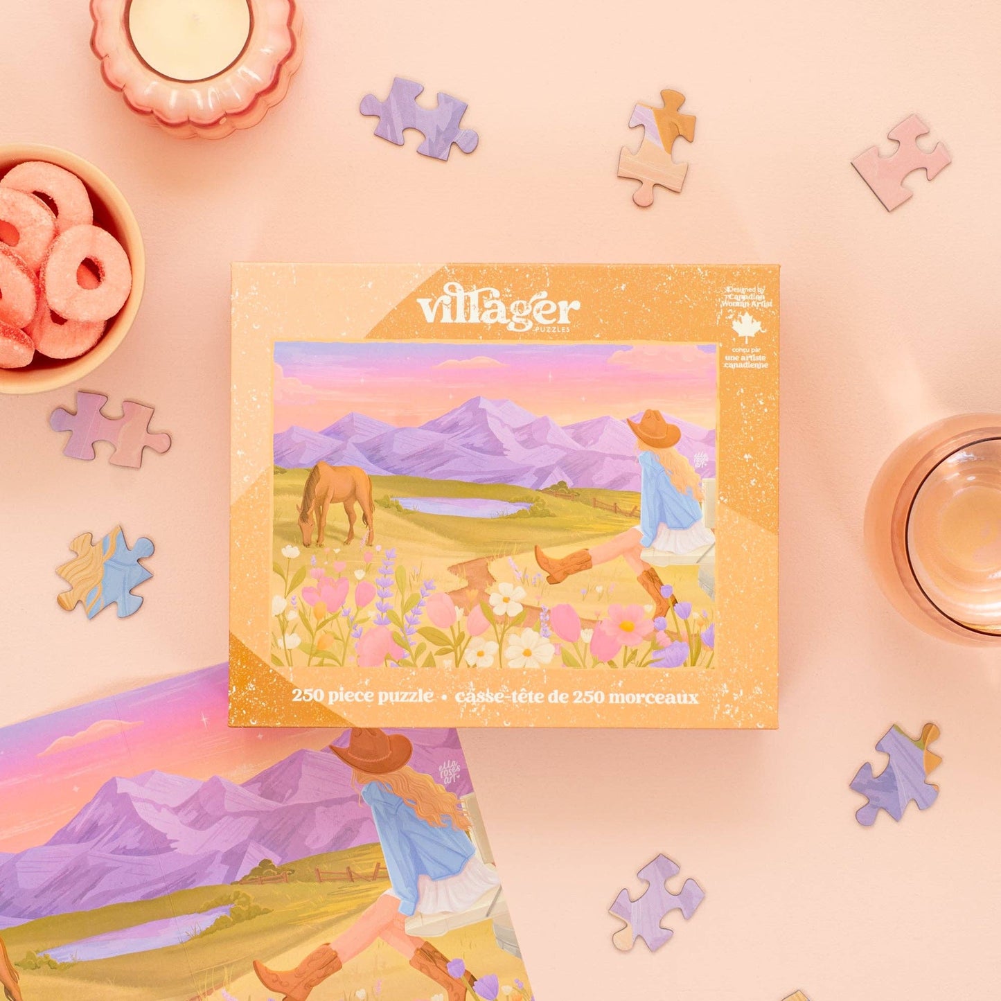 Rockies Meadow | Villager - 250 Piece Puzzle