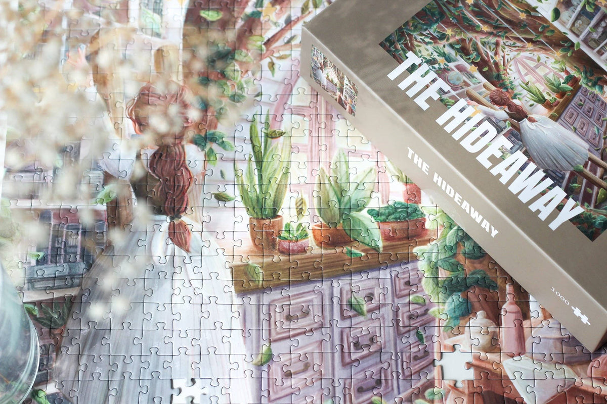The Hideaway, 1000 pieces Piecely