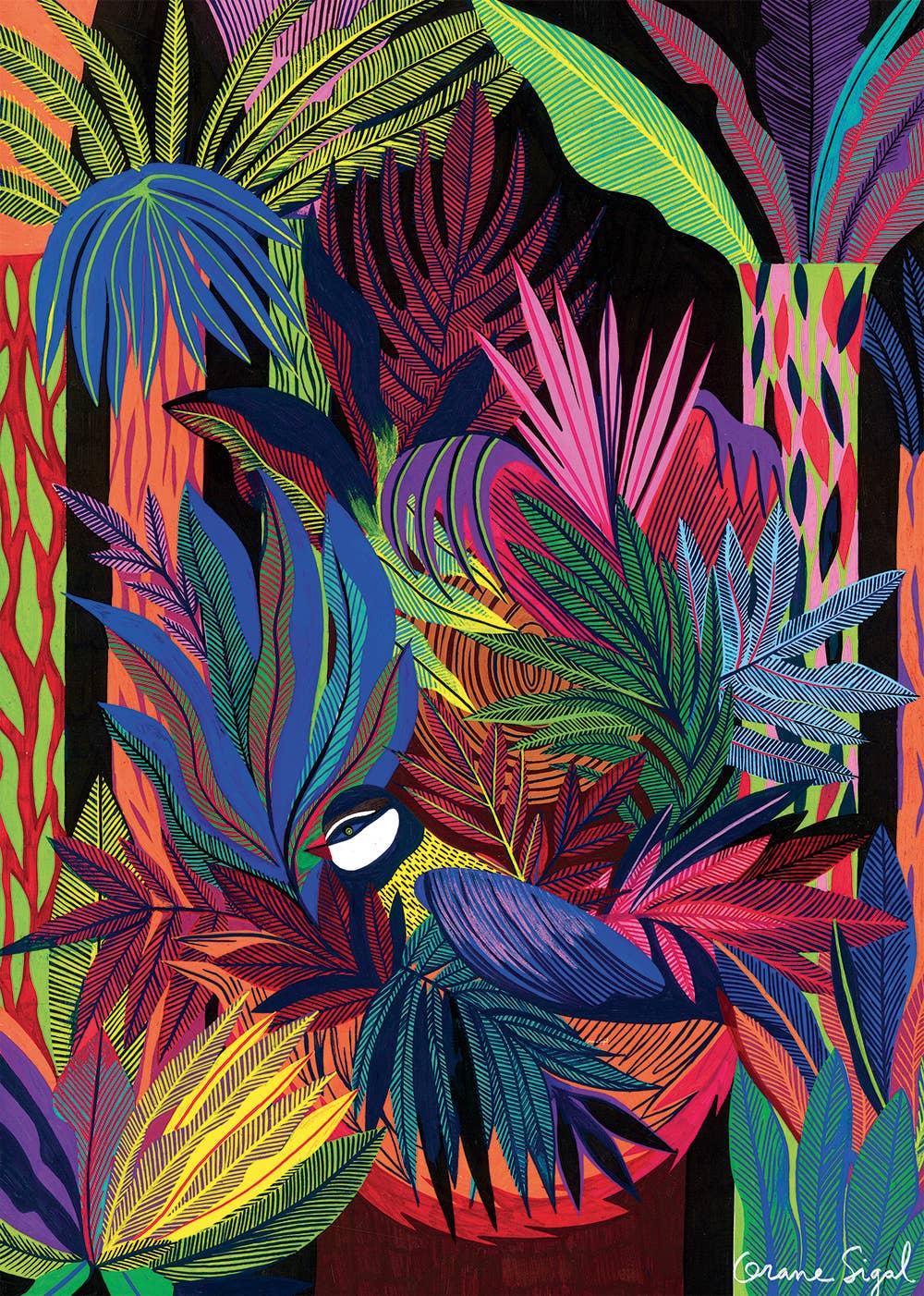 The Birth of the Bird 2000-piece puzzle - Pieces and Peace