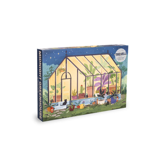 Trevell - Midnight Greenhouse Puzzle - 1000 pieces