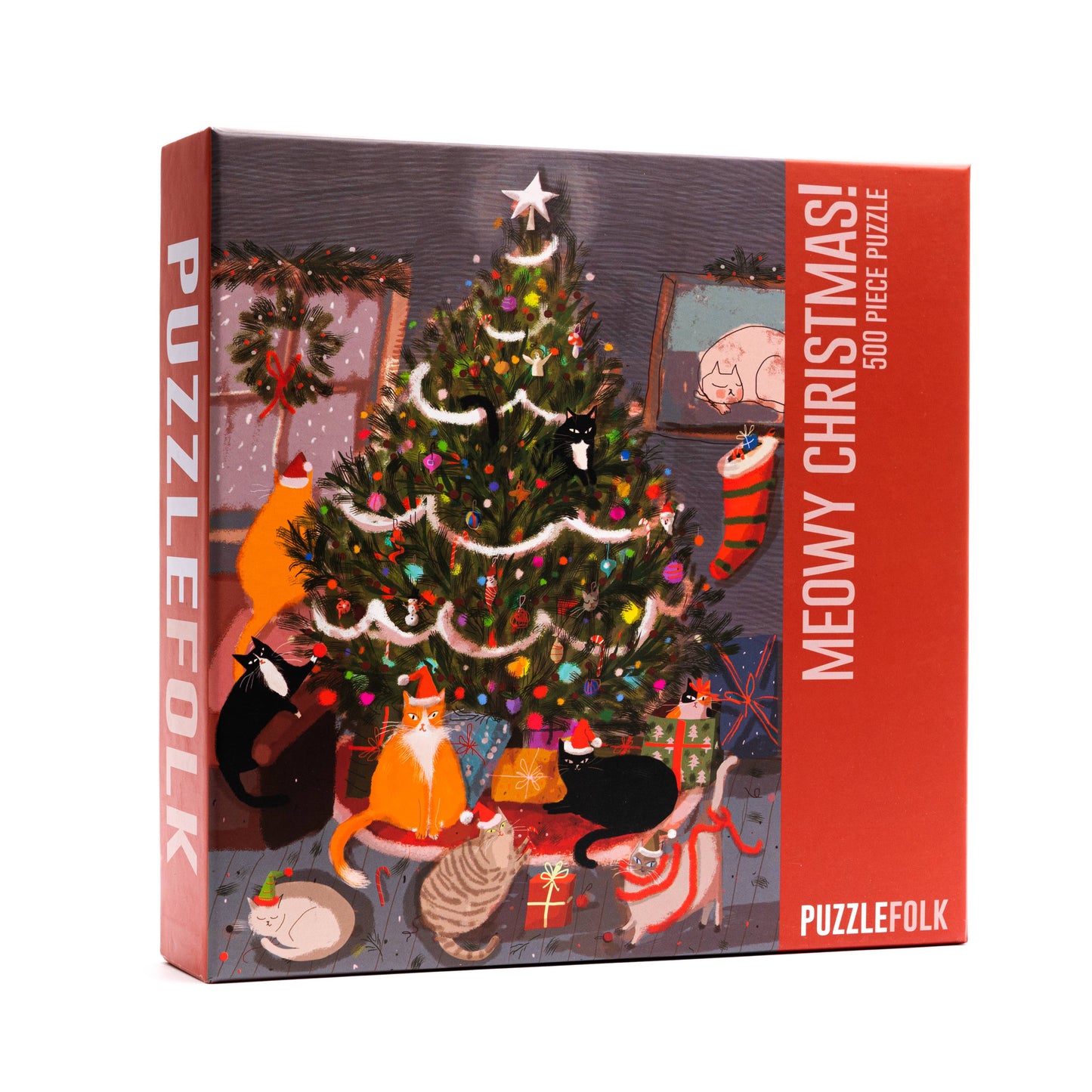 Meowy Christmas! - Puzzlefolk