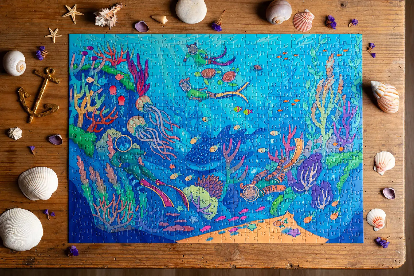 Underwater Exploration Puzzle – Trevell – 500 pieces