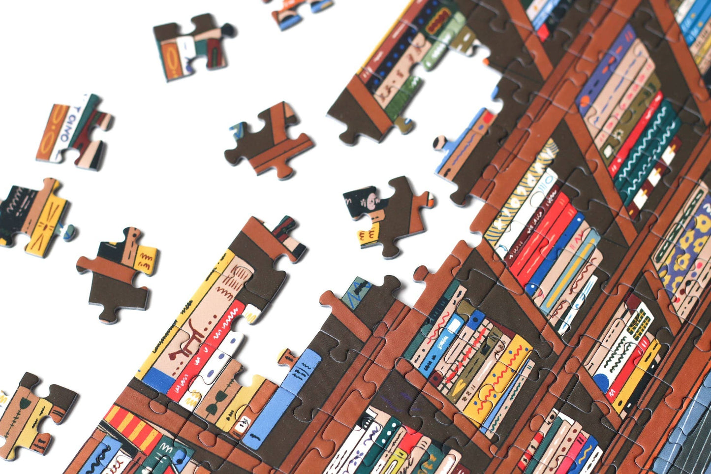 Puzzle Book Nook- Piecely