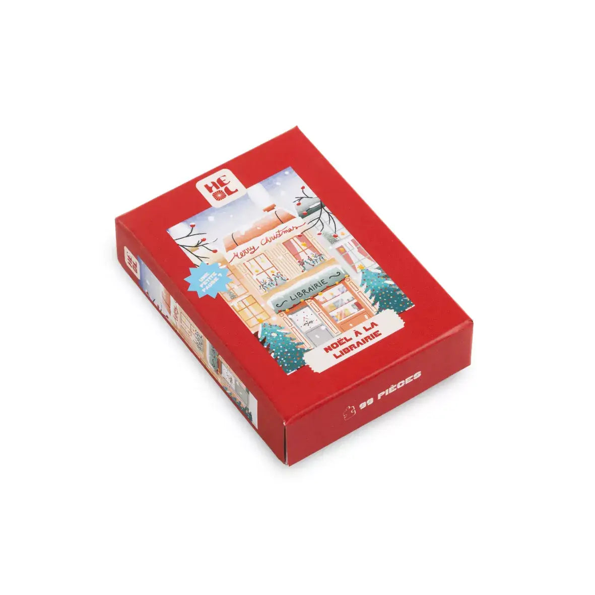 Christmas Puzzle at the Bookstore – Trevell Heol – 99 pieces