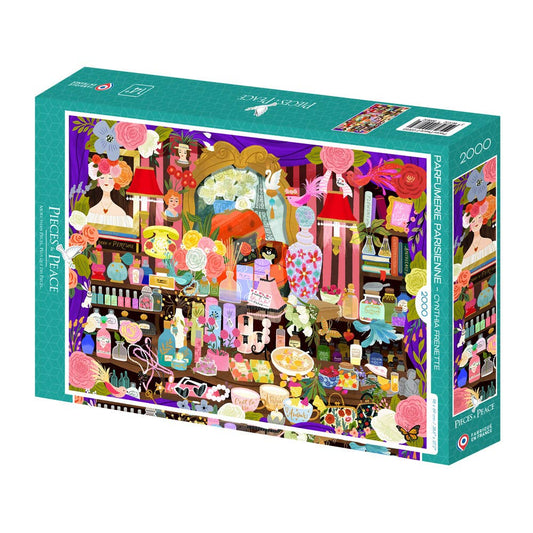 Parisian Perfumery 2000-piece puzzle - Pieces and Peace