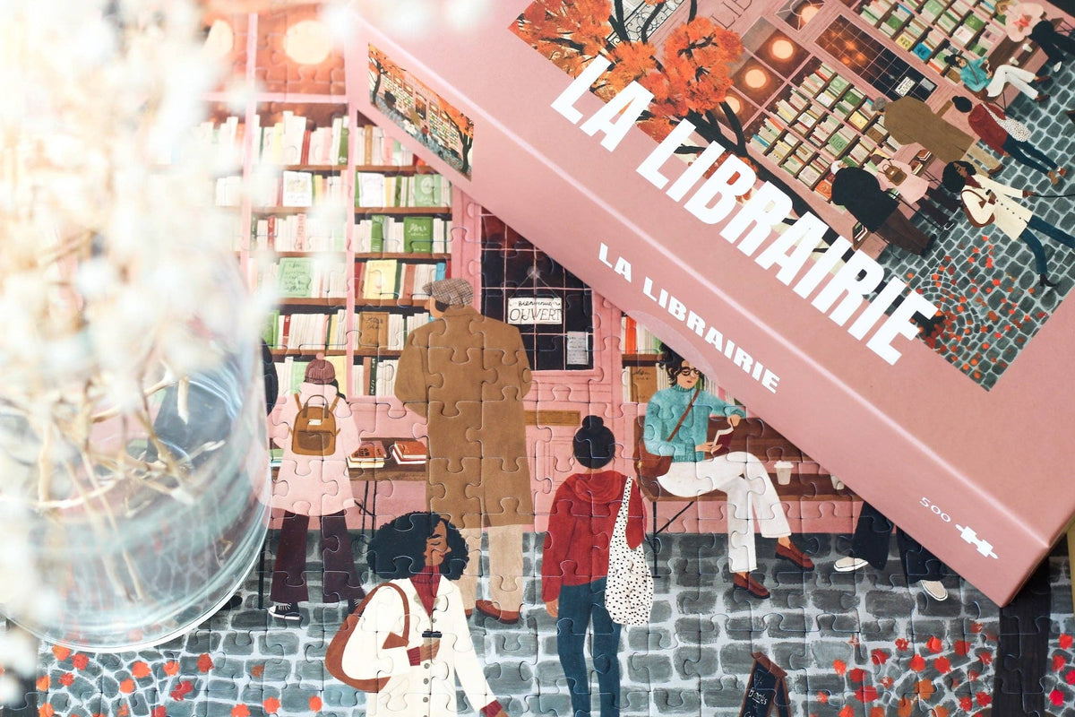The Bookstore, 500 pieces Piecely